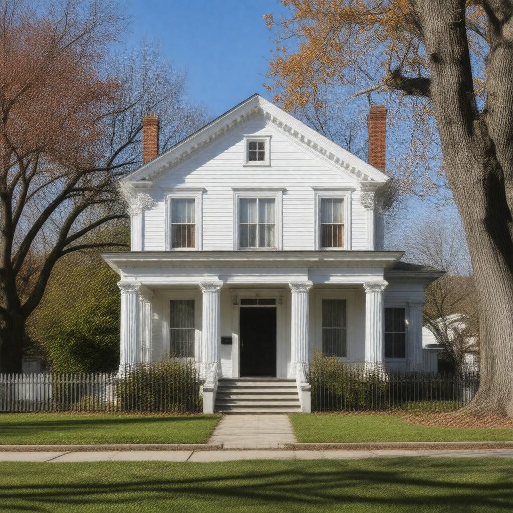 AI-created image of Wilson House (Niagara Falls, New York)