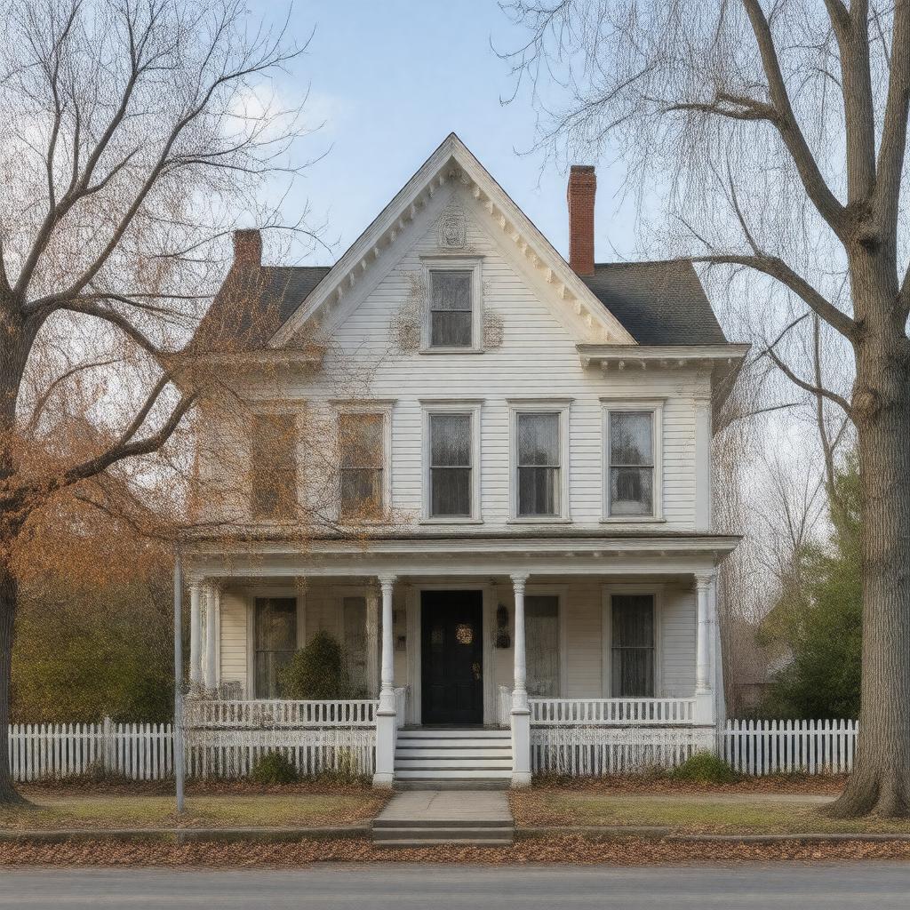 AI-created image of Wilson House (Worcester, Massachusetts)