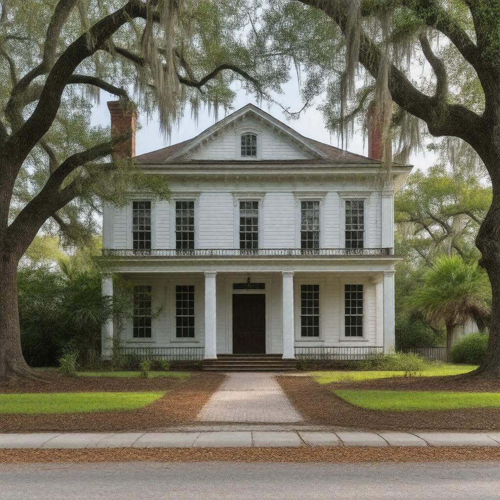 AI-created image of Wilson House (Yazoo City, Mississippi)
