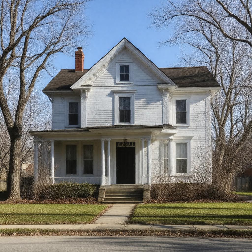 AI-created image of Wilson House (Zion, Illinois)