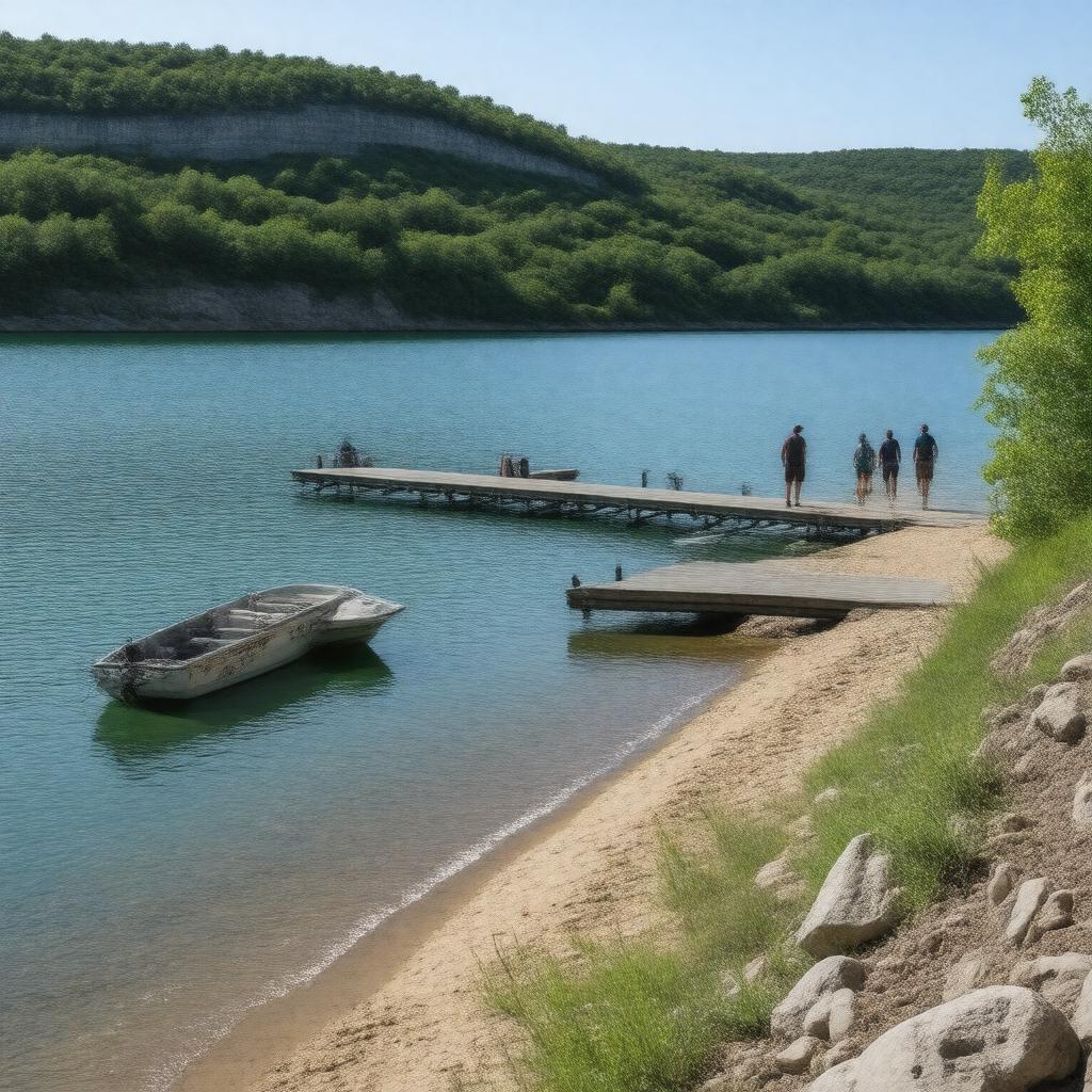 Click to view larger image AI-created image of Wilson Lake