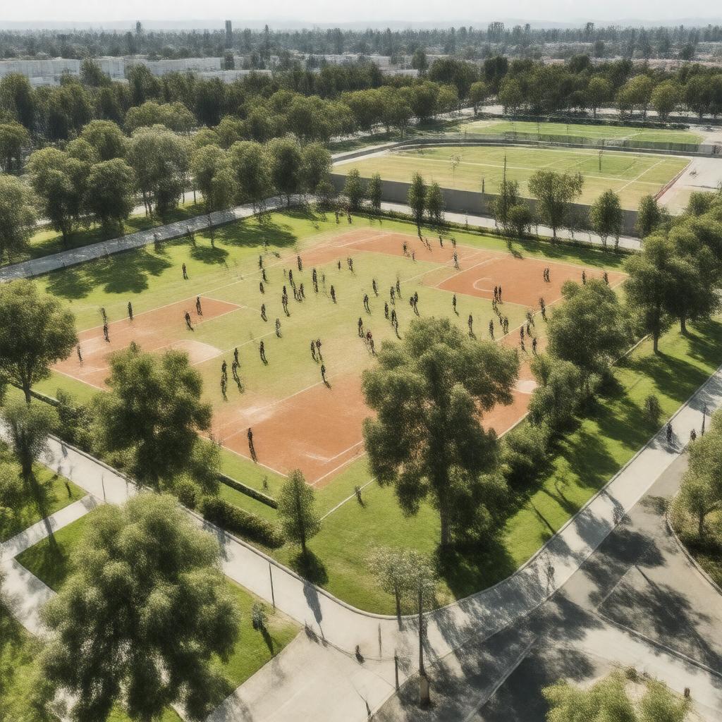 AI-created image of Wilson Park