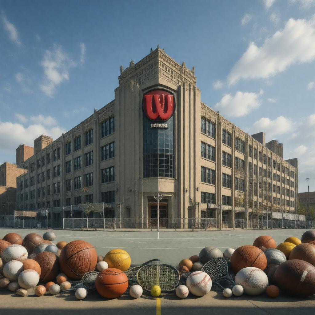 AI-created image of Wilson Sporting Goods