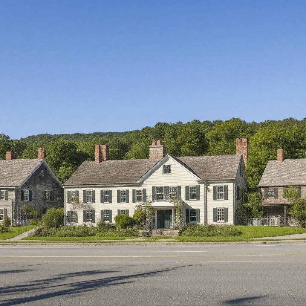 AI-created image of Wilton, Connecticut