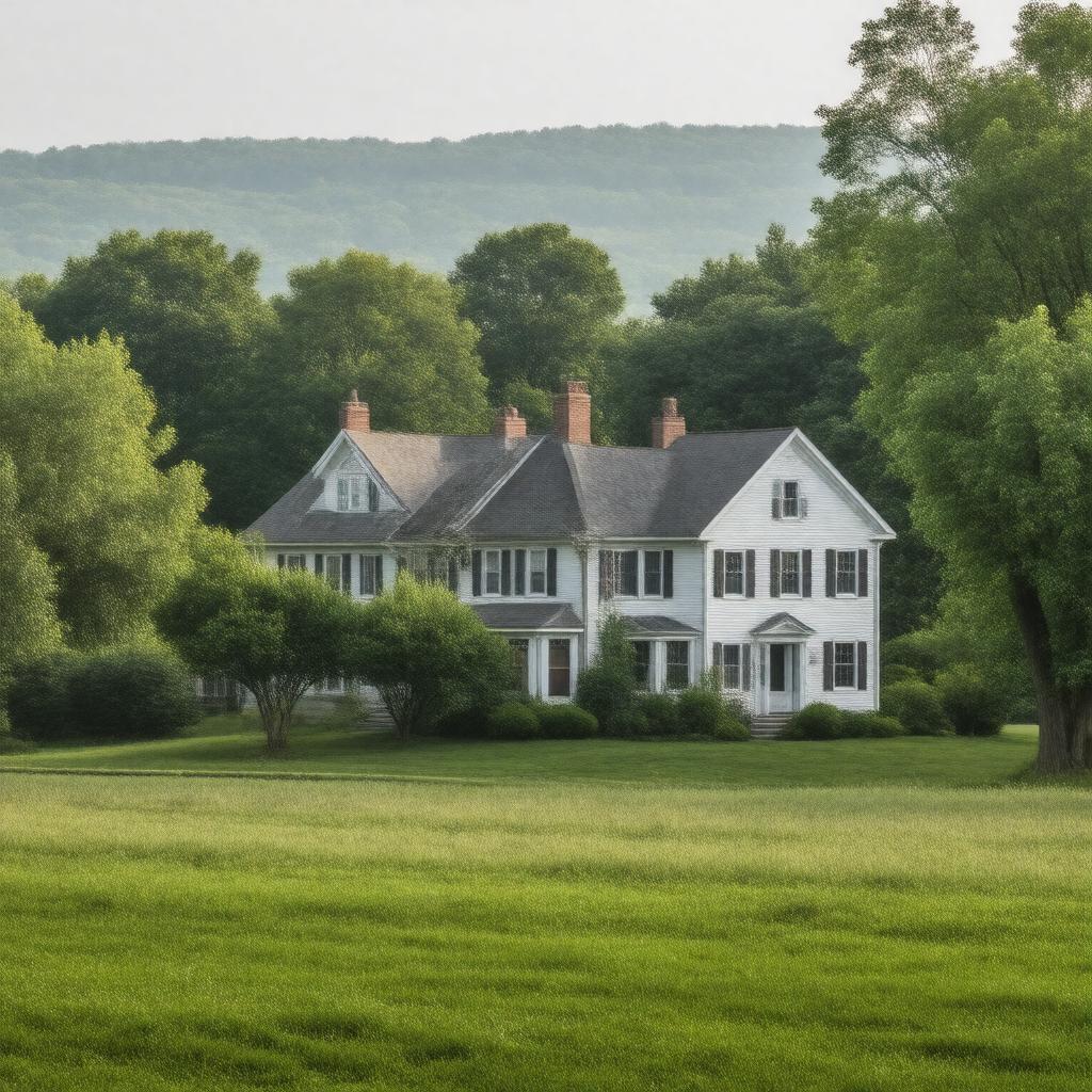 AI-created image of Wilton, Connecticut, USA