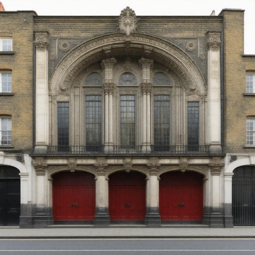 AI-created image of Wilton's Music Hall