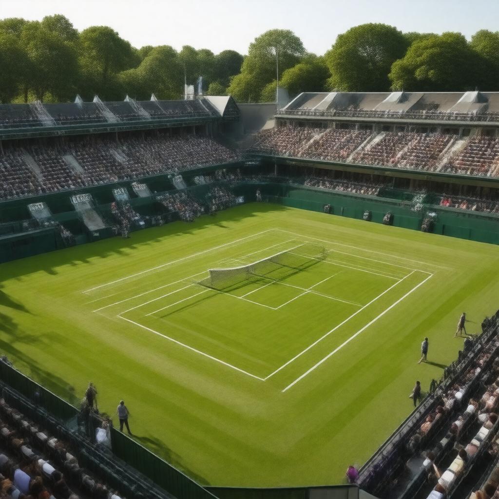AI-created image of Wimbledon Championships