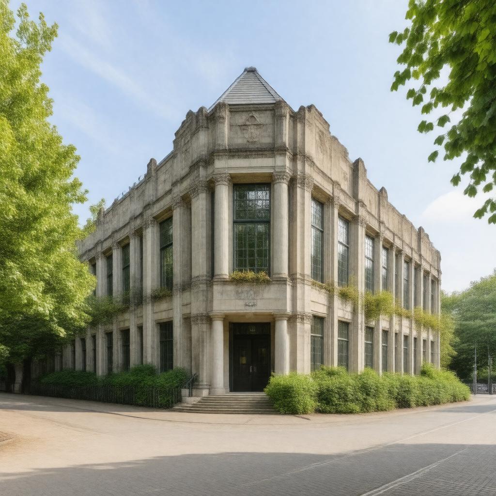 AI-created image of Wimbledon College of Art
