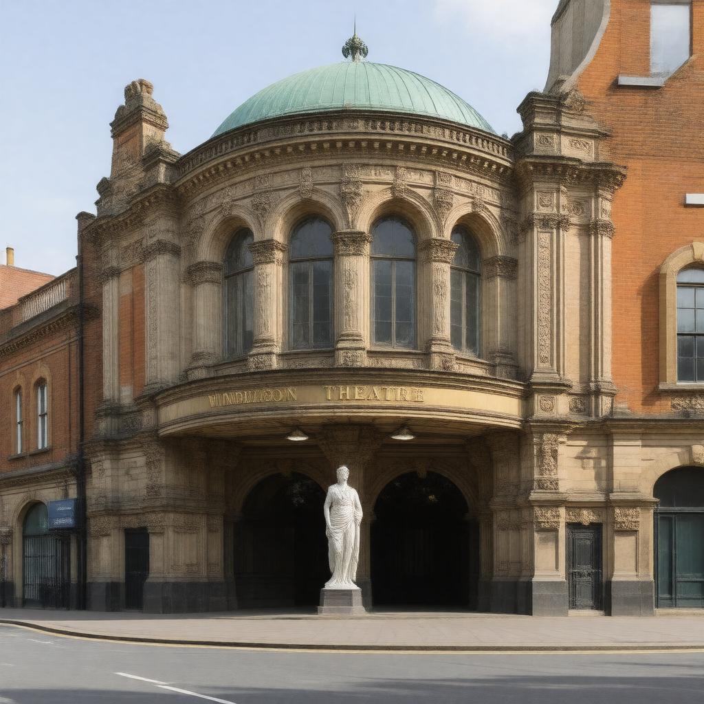AI-created image of Wimbledon Theatre