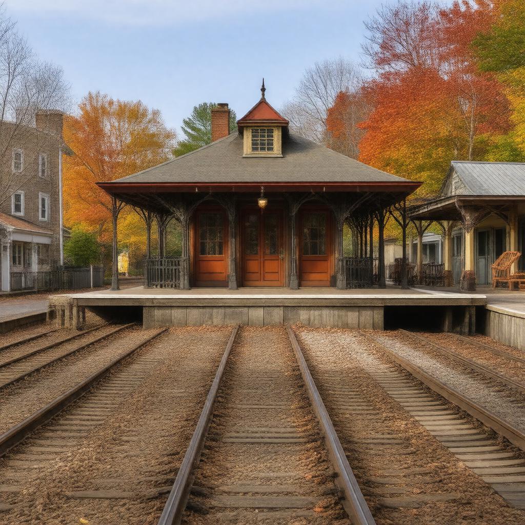 AI-created image of Winchester Center