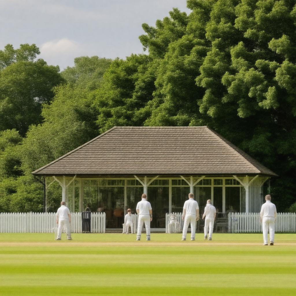 Click to view larger image AI-created image of Winchester Cricket Club