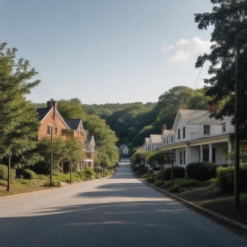 AI-created image of Winchester, Massachusetts