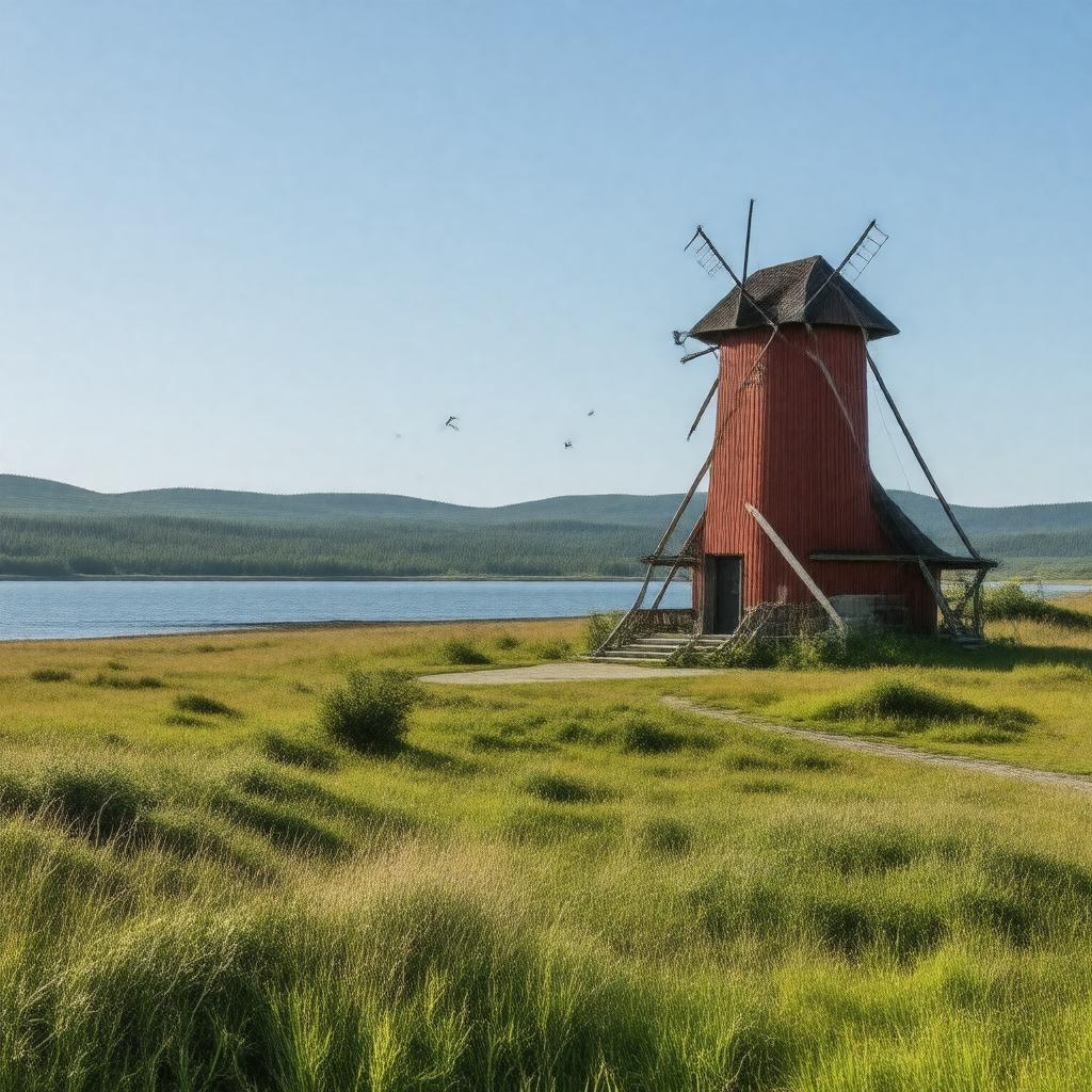 AI-created image of Windmill Bight Provincial Park