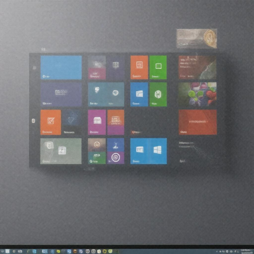 AI-created image of Windows 8
