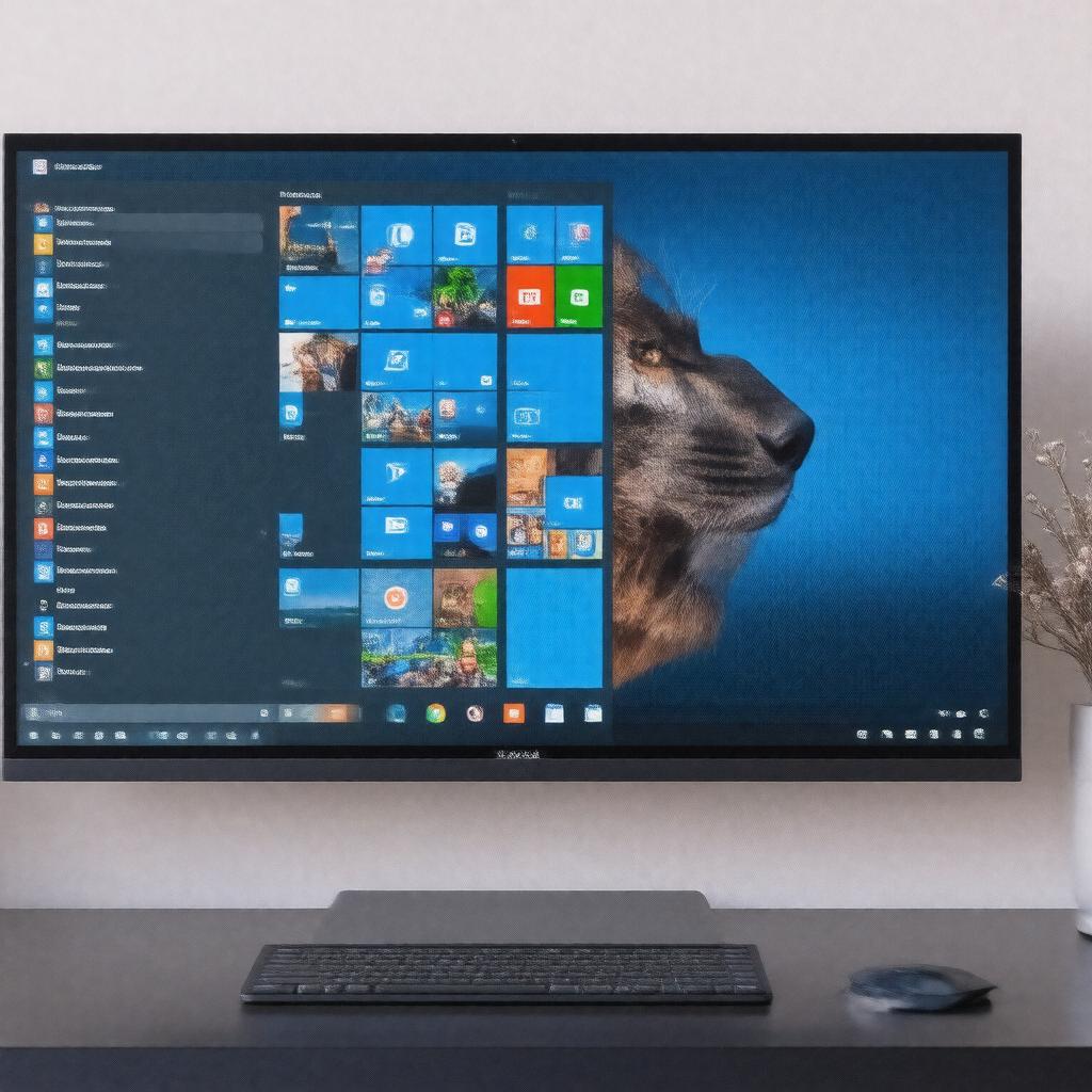 AI-created image of Windows operating system