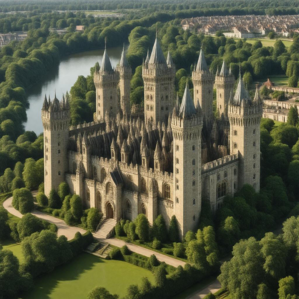 AI-created image of Windsor Castle