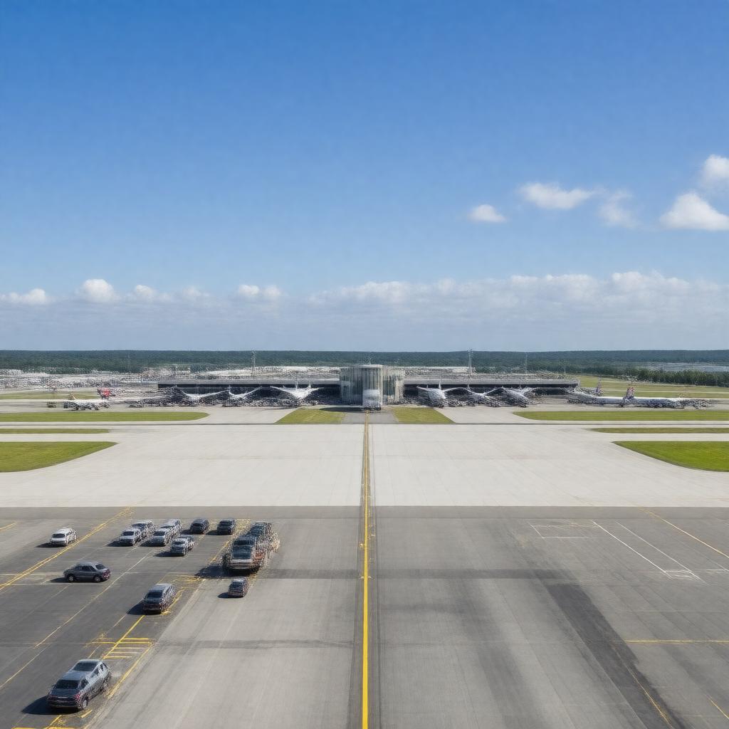 AI-created image of Windsor International Airport
