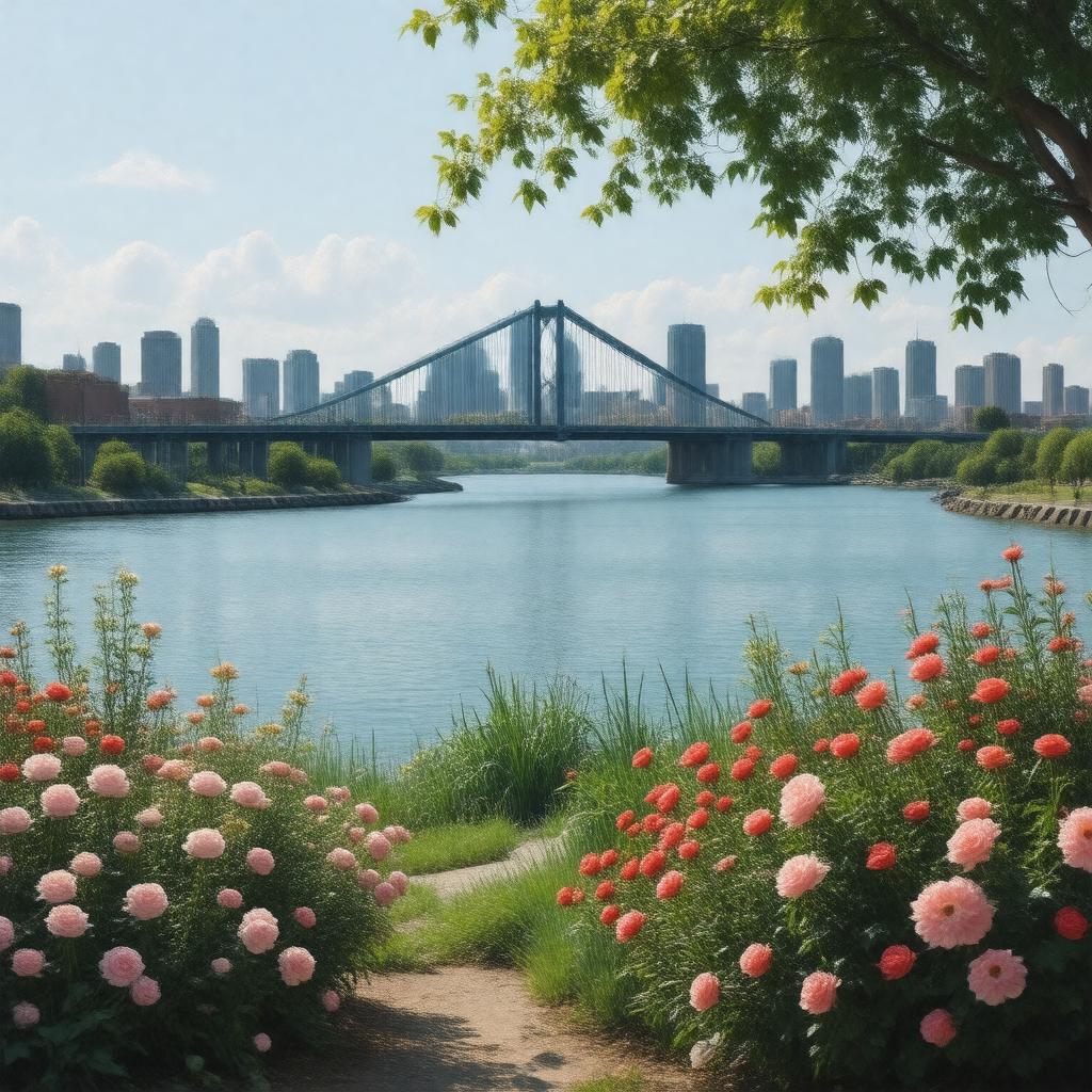 AI-created image of Windsor, Ontario