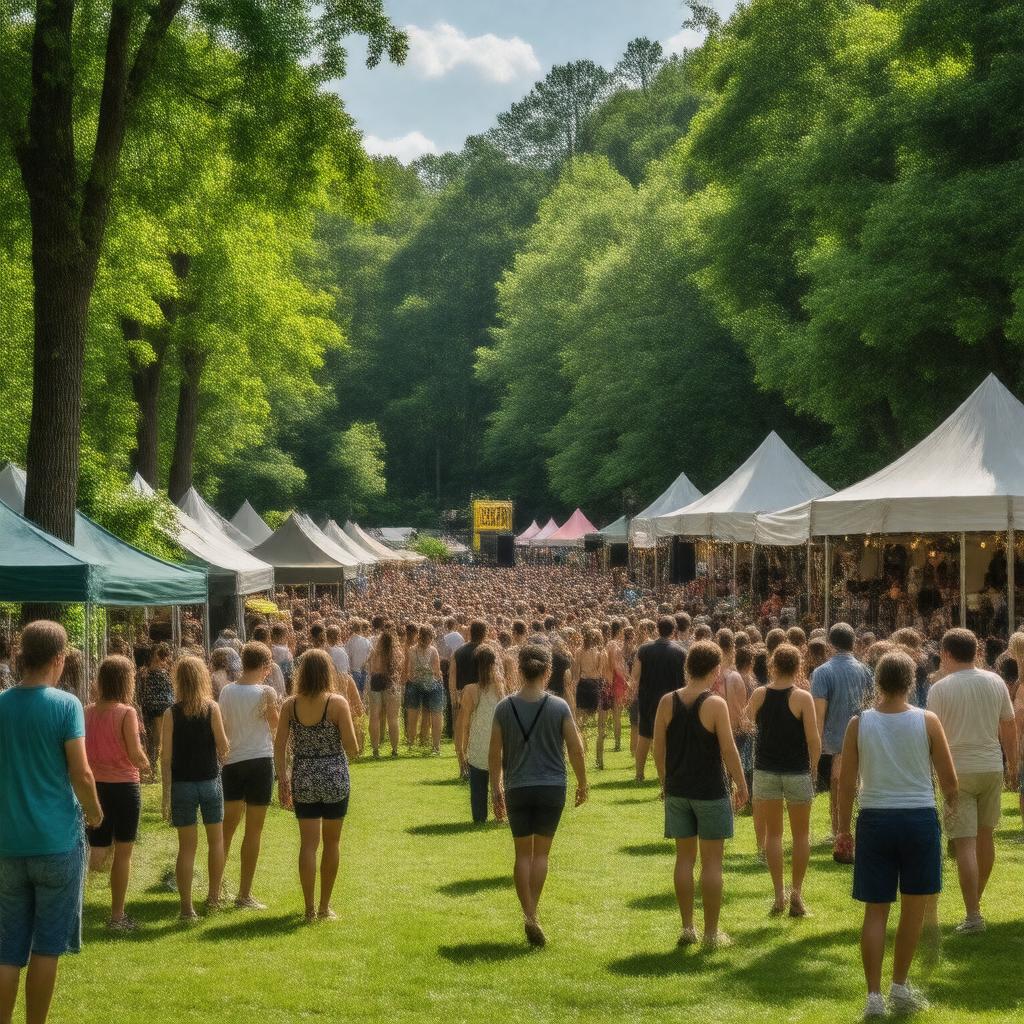 AI-created image of Wine in the Woods