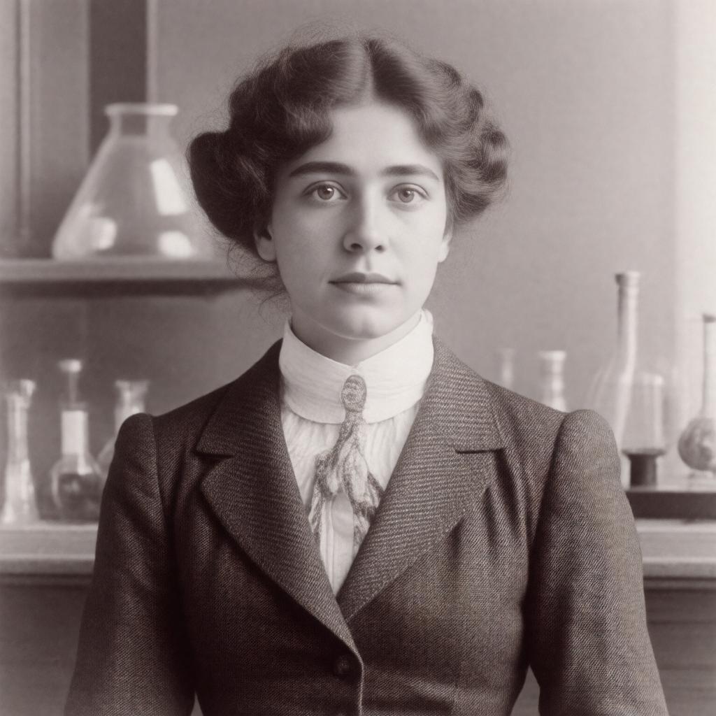 AI-created image of Winifred Beilby