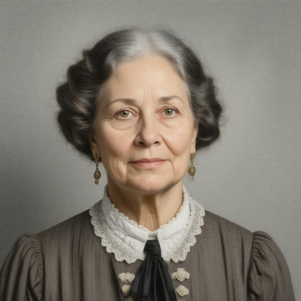 Click to view larger image AI-created image of Winifred Gray Whitman