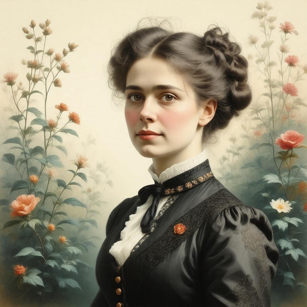 AI-created image of Winifred Louise Henry