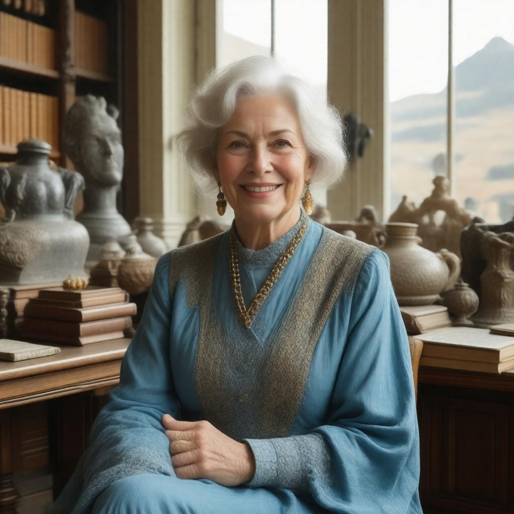 AI-created image of Winifred Mary Beard