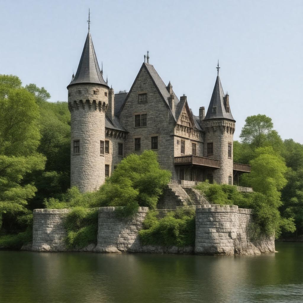 AI-created image of Winnekenni Castle