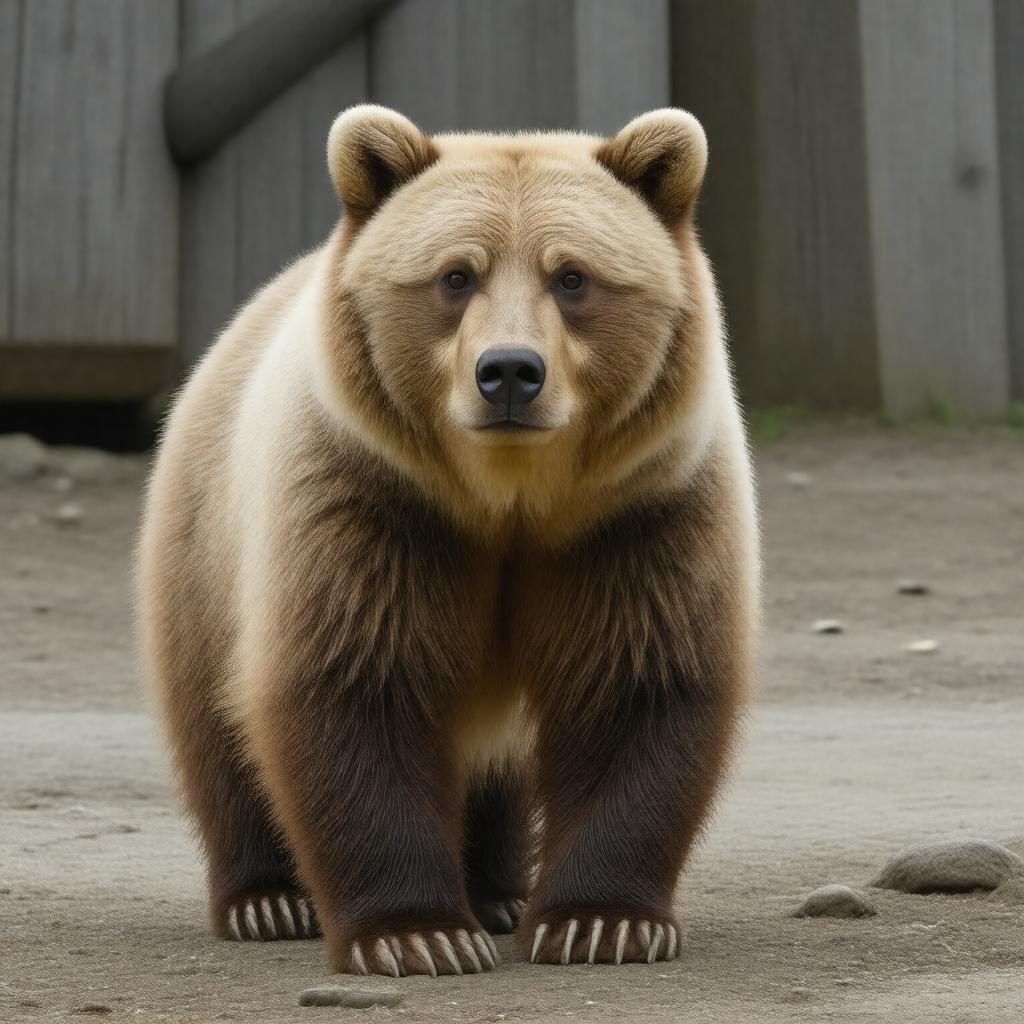 AI-created image of Winnie the bear