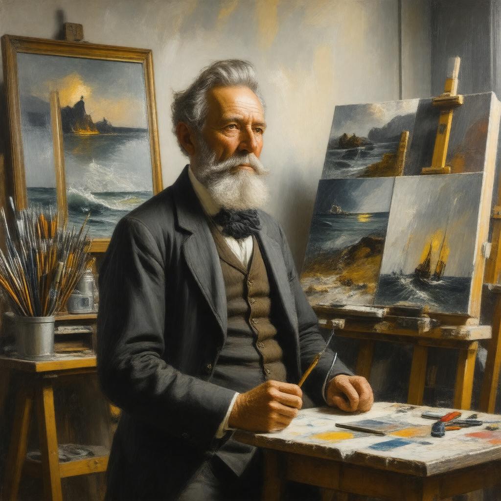 AI-created image of Winslow Homer