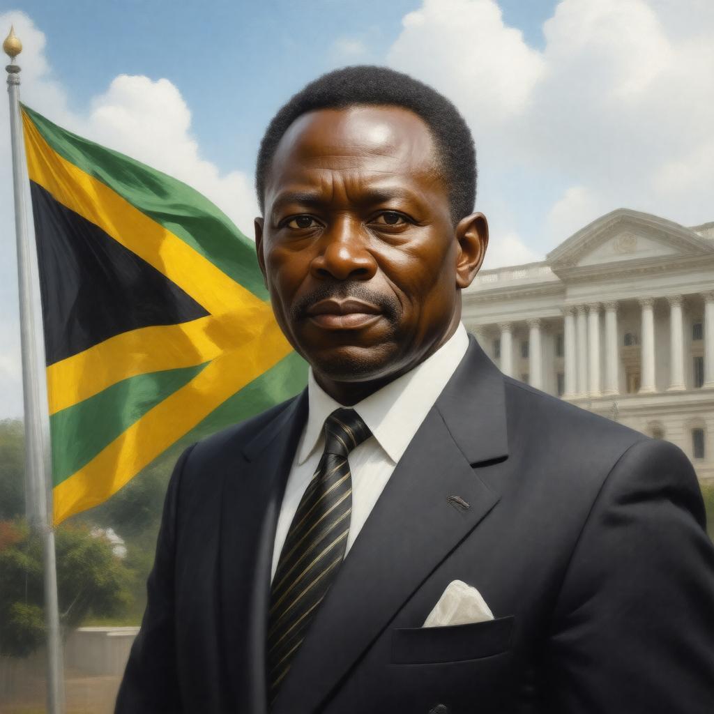 AI-created image of Winston Jervis Henry