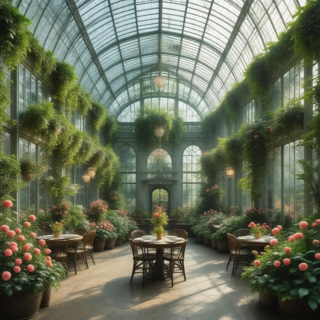 AI-created image of Winter Garden restaurant