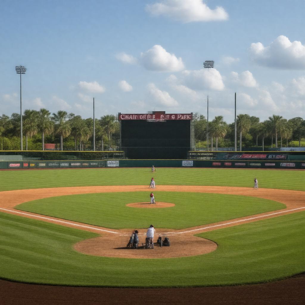 AI-created image of Winter Haven Red Sox