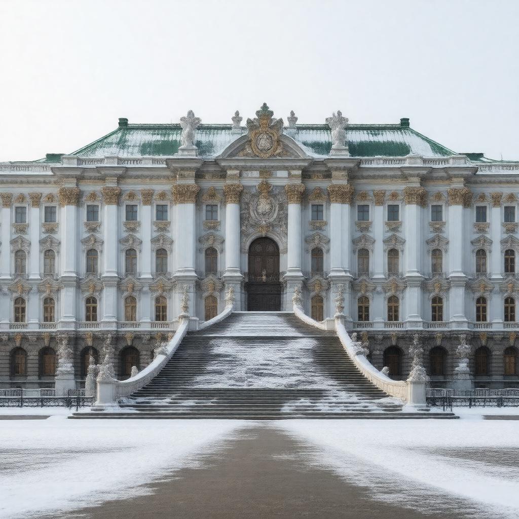 AI-created image of Winter Palace
