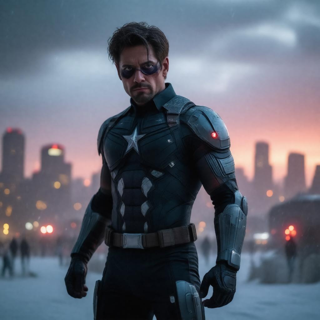 AI-created image of Winter Soldier
