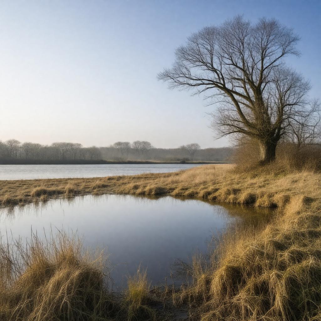 AI-created image of Winterbourne Downs