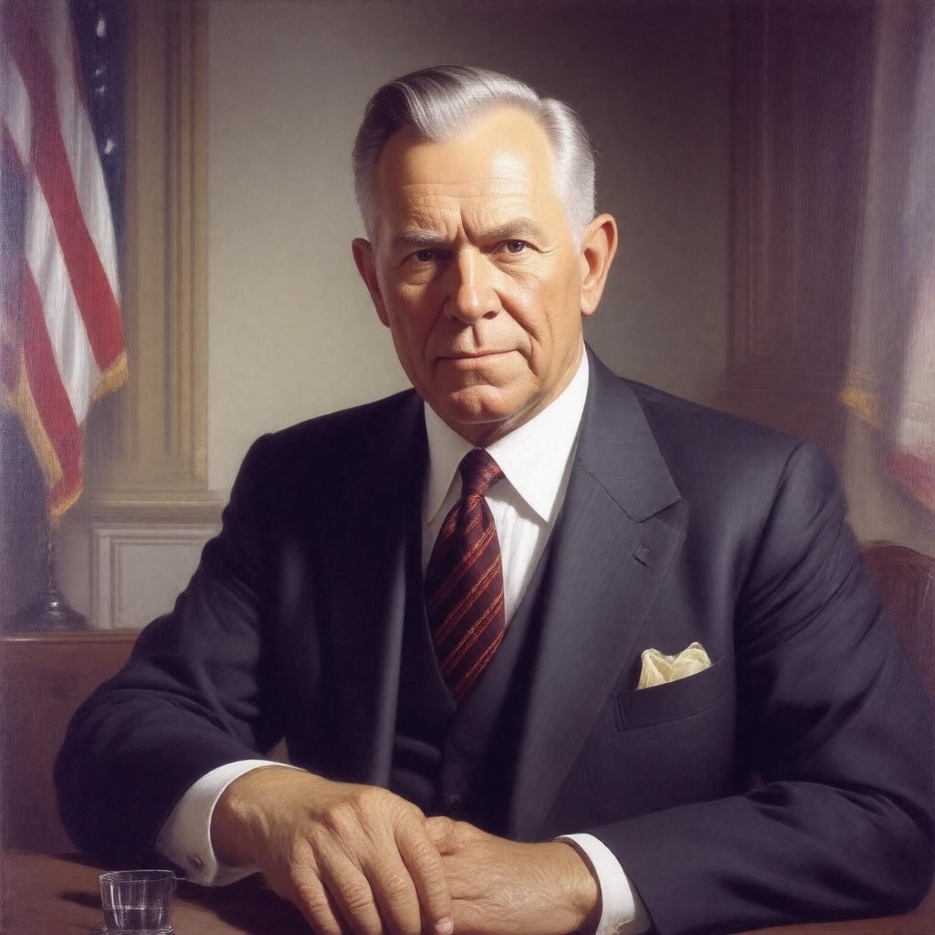 AI-created image of Winthrop Aldrich