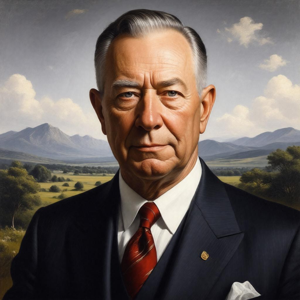 AI-created image of Winthrop Rockefeller