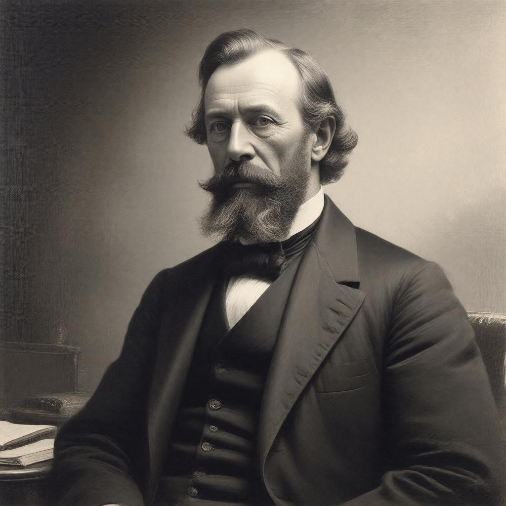 AI-created image of Winthrop S. Gilman