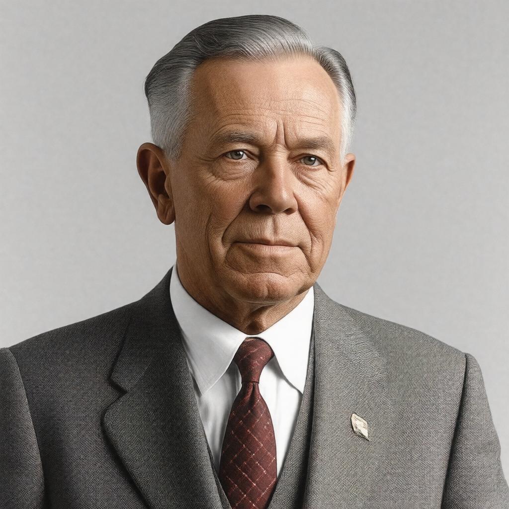 AI-created image of Winthrop S. Woodruff