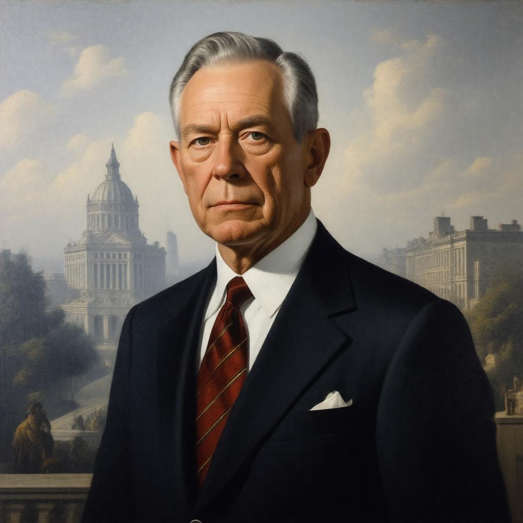 AI-created image of Winthrop W. Aldrich