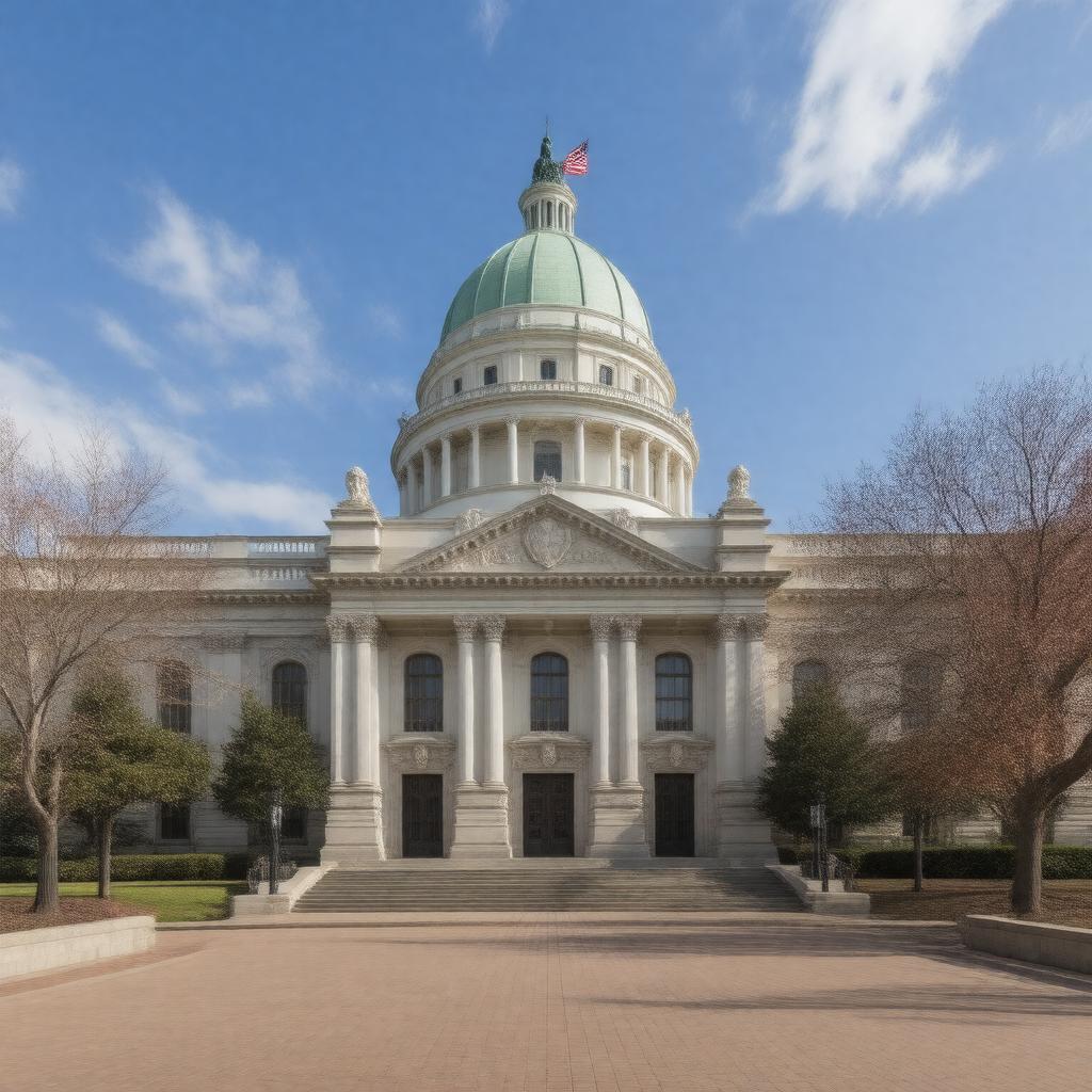 AI-created image of Wisconsin State Capitol