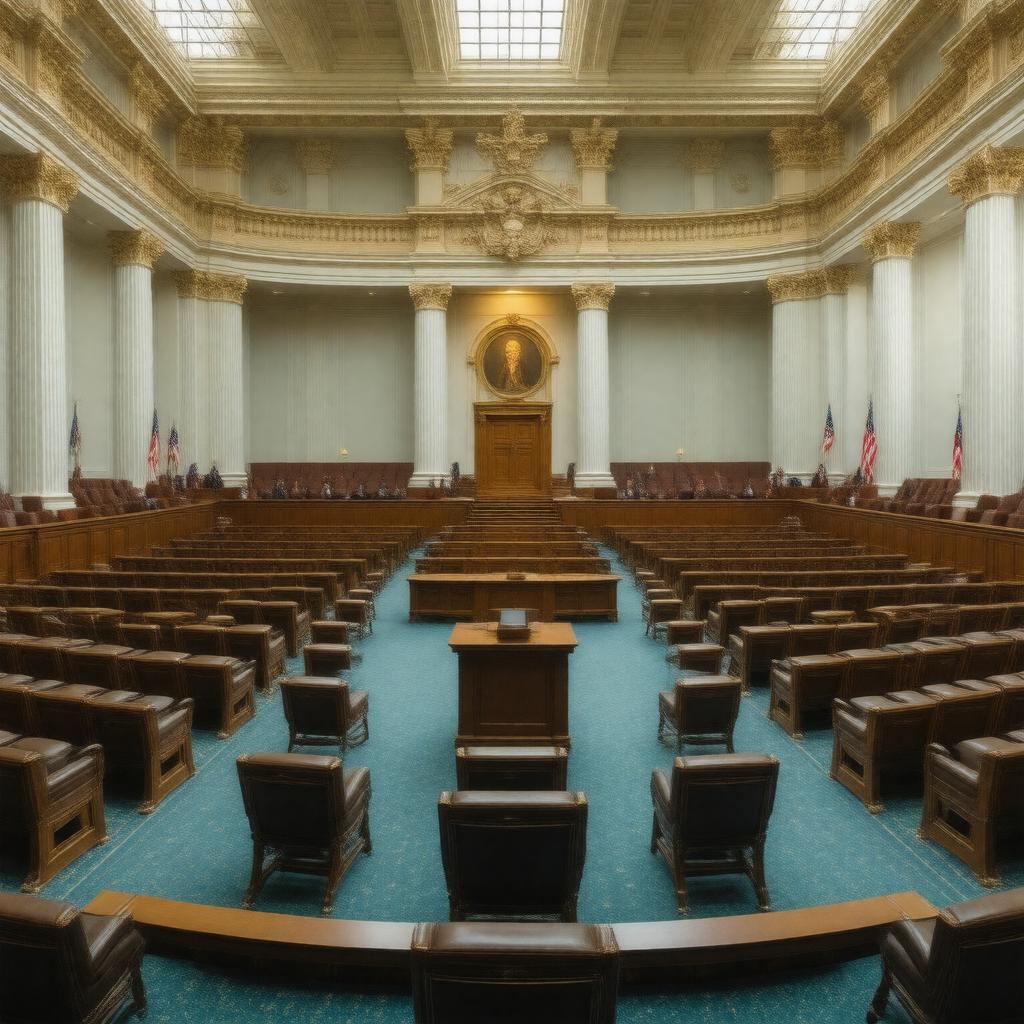 AI-created image of Wisconsin State Senate