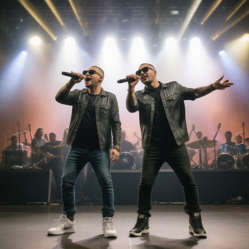 AI-created image of Wisin & Yandel