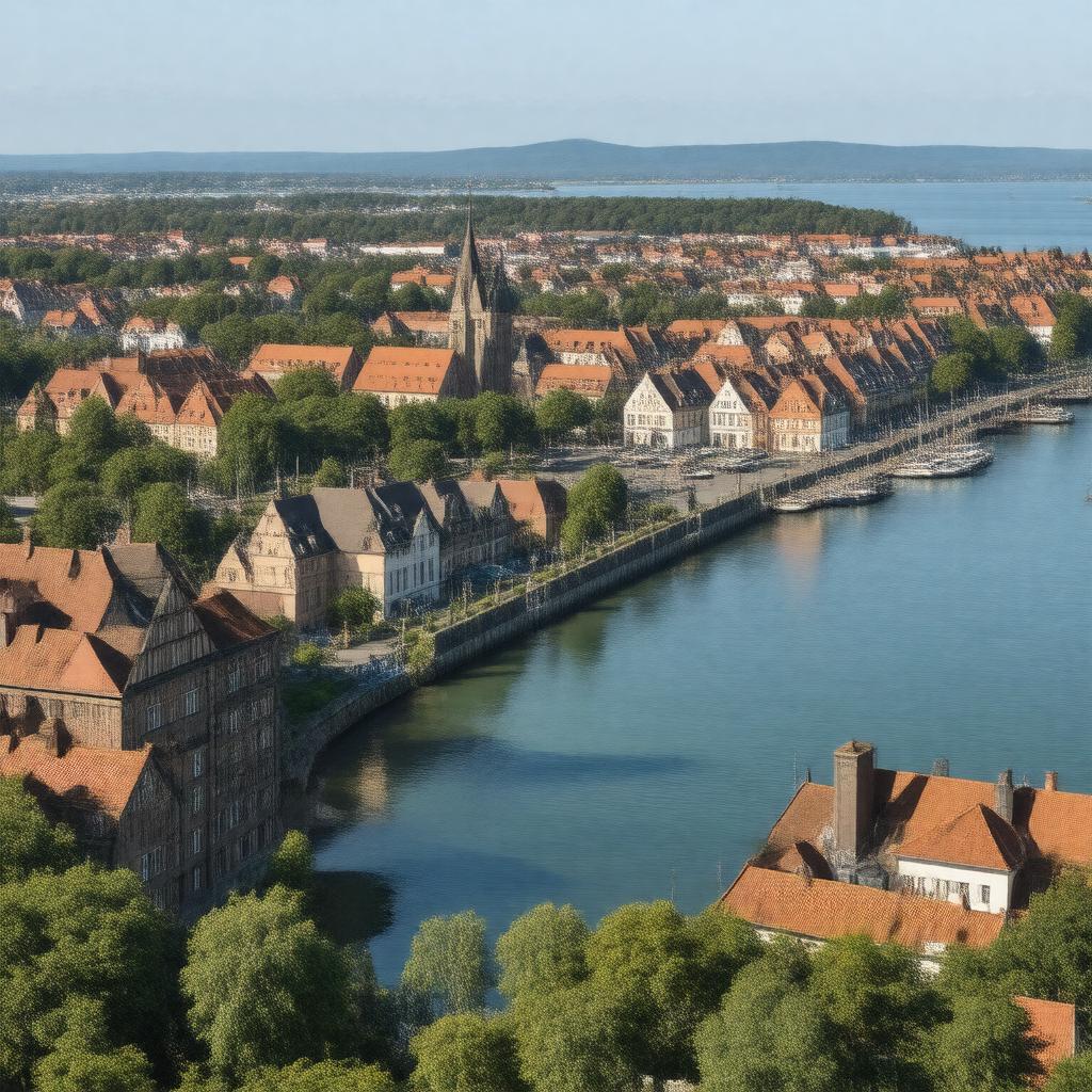 AI-created image of Wismar