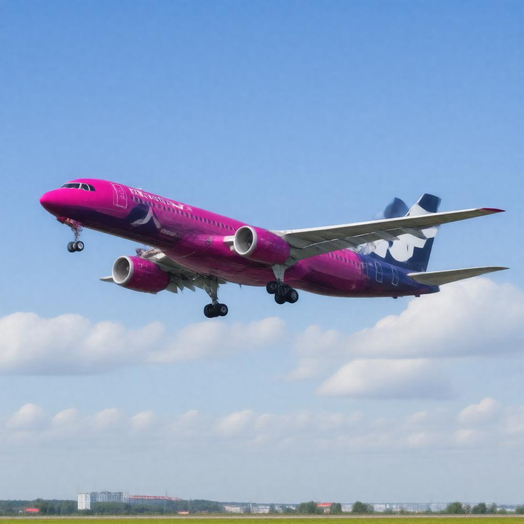 AI-created image of Wizz Air