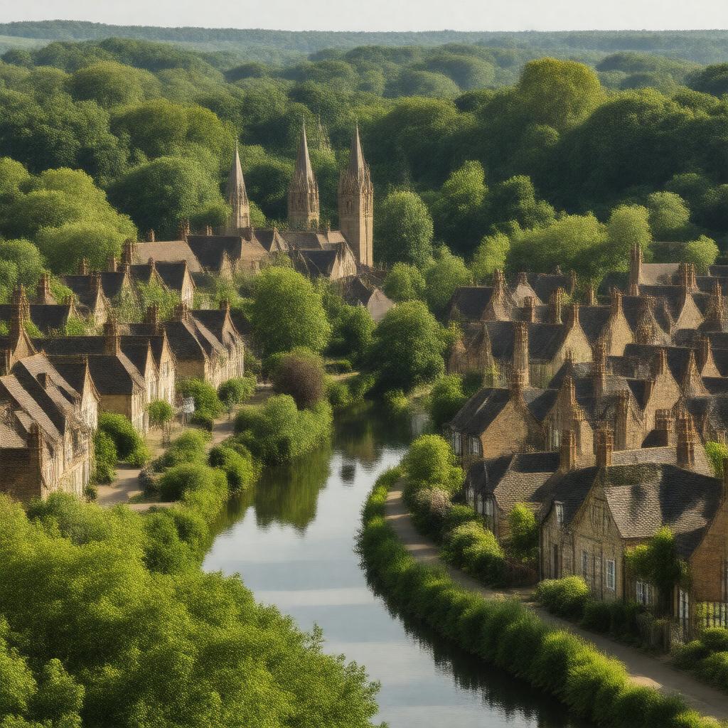 AI-created image of Wokingham