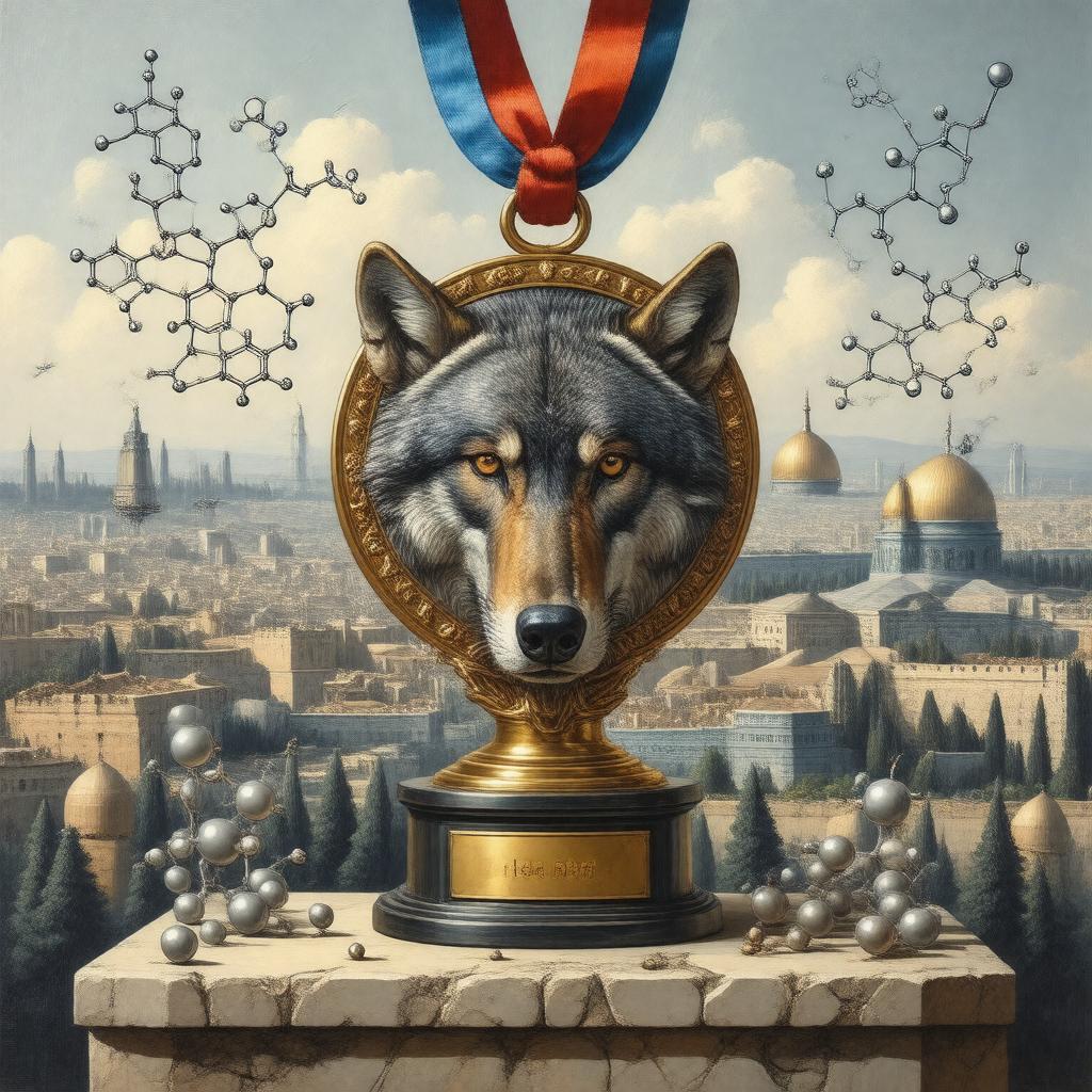 Click to view larger image AI-created image of Wolf Prize in Chemistry