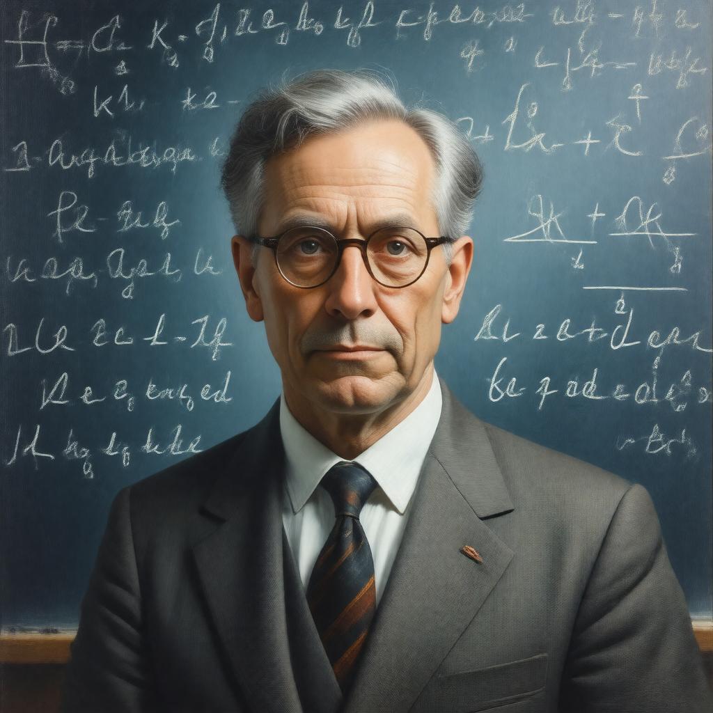 AI-created image of Wolfgang Lück
