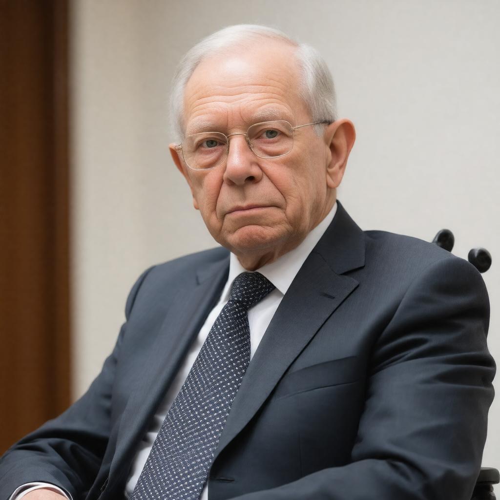 AI-created image of Wolfgang Schäuble